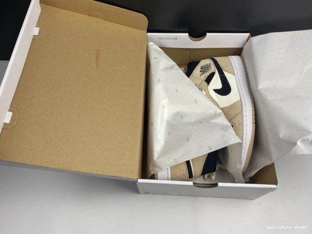 Rep Jordan -800 Orange' 1 Air Mid BQ6472 'Barely 0519